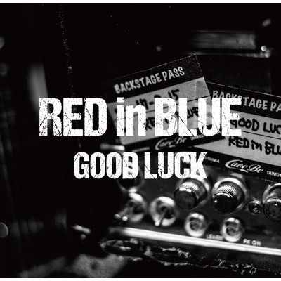 GOOD LUCK/RED in BLUE