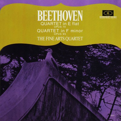 アルバム/Beethoven: String Quartets Opp. 74 & 95 (Remastered from the Original Concert-Disc Master Tapes)/Fine Arts Quartet