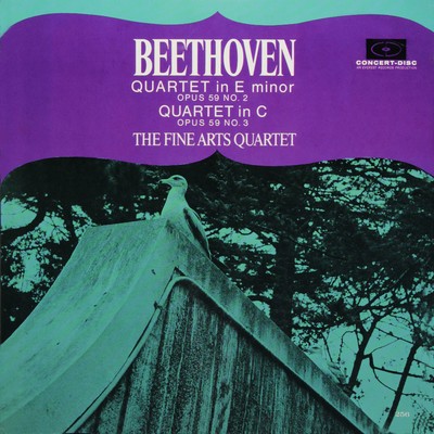 アルバム/Beethoven: String Quartets, Op. 59, Nos. 2 & 3 (Remastered from the Original Concert-Disc Master Tapes)/Fine Arts Quartet