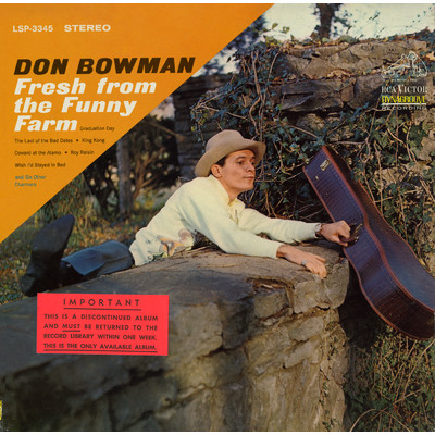 アルバム/Fresh From the Funny Farm/Don Bowman