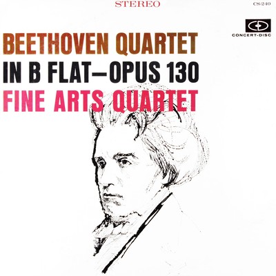 アルバム/Beethoven: String Quartet in B-Flat Major, Op. 130 (Remastered from the Original Concert-Disc Master Tapes)/Fine Arts Quartet
