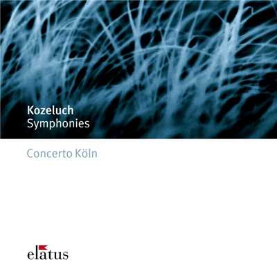 Kozeluch : 3 Symphonies  -  Elatus/Concerto Koln