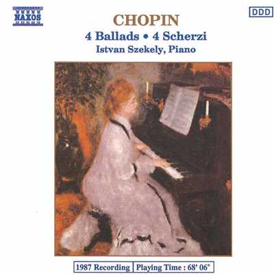 シングル/ショパン: バラード第4番 ヘ短調 Op. 52/イシュトヴァーン・セーケイ(ピアノ)
