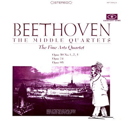 アルバム/Beethoven: The Middle Quartets (Remastered from the Original Concert-Disc Master Tapes)/Fine Arts Quartet