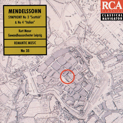 アルバム/Mendelssohn: Symphonies 3+4/Kurt Masur