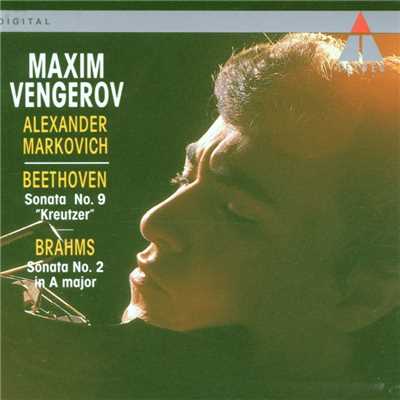 アルバム/Beethoven: Violin Sonata No. 9, Op. 47 ”Kreutzer” - Brahms: Violin Sonata No. 2, Op. 100/Maxim Vengerov