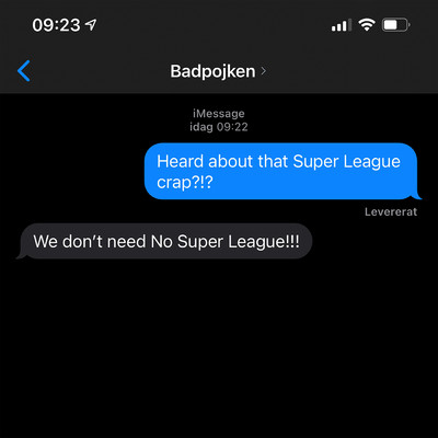 シングル/No Super League/Badpojken