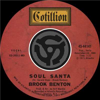 アルバム/Soul Santa ／ Let Us All Get Together With The Lord [Digital 45]/Brook Benton