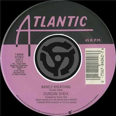 Barely Breathing ／ Wishful Thinking [Digital 45]/Duncan Sheik