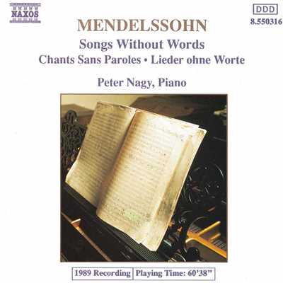 メンデルスゾーン: 無言歌集 第6巻 Op. 67  - 第32番 嬰ヘ短調/ペーテル・ナジ(ピアノ)