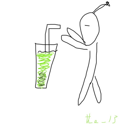 シングル/Man and melon cream soda/the_13