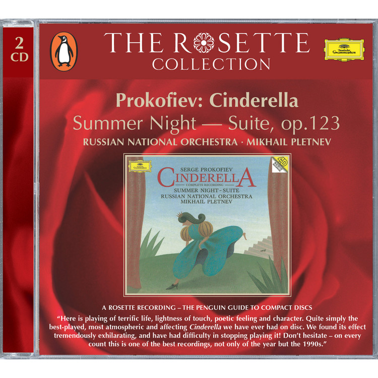 プレトニョフ　ロシア・ナショナル管弦楽団　シンデレラ全曲　夏の夜　CD