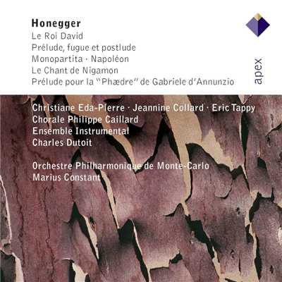 アルバム/Honegger : Le roi David/Charles Dutoit