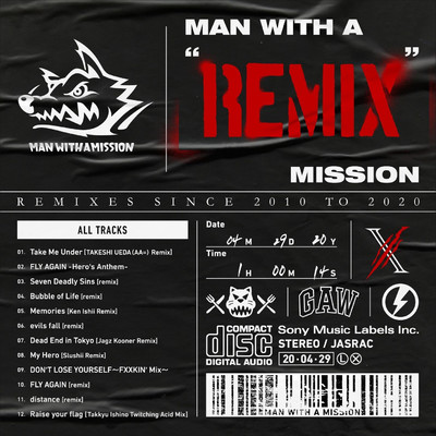 evils fall [remix]/MAN WITH A MISSION
