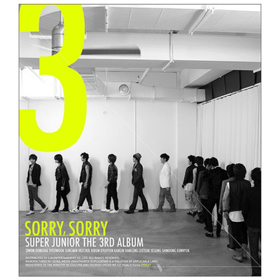 アルバム/SORRY, SORRY/SUPER JUNIOR