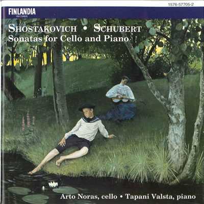 Sonata for Cello and Piano in A minor D821, 'Arpeggione' : I Allegro moderato/Arto Noras