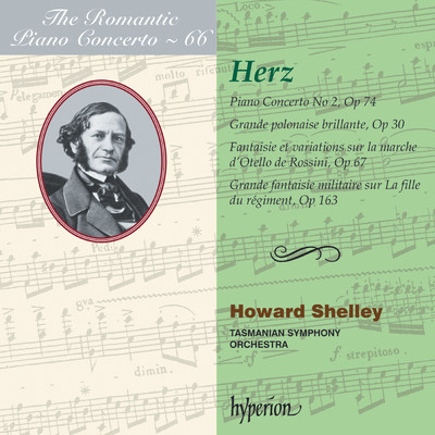 アルバム/Herz: Piano Concerto No. 2 & Other Works (Hyperion Romantic Piano Concerto 66)/ハワード・シェリー／Tasmanian Symphony Orchestra
