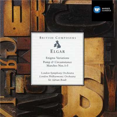 アルバム/Elgar: Enigma Variations & Pomp & Circumstance Marches Nos 1-5/Sir Adrian Boult