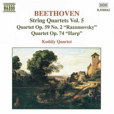 アルバム/ベートーヴェン: 弦楽四重奏曲 Op. 59 No. 2「ラズモフスキー第2番」／「ハープ」Op. 74/コダーイ・クァルテット