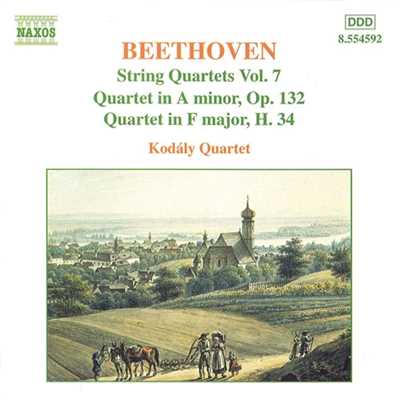 アルバム/ベートーヴェン: 弦楽四重奏曲 Op. 132／H. 34/コダーイ・クァルテット