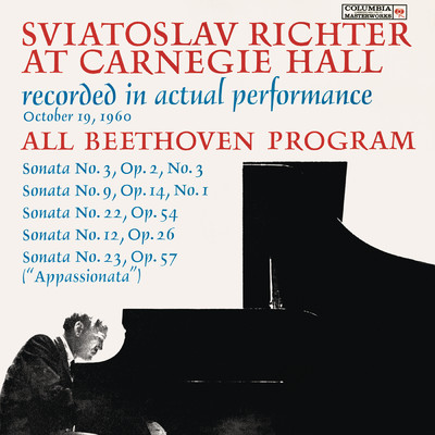 アルバム/Sviatoslav Richter Live at Carnegie Hall: All Beethoven Program (October 19, 1960)/Sviatoslav Richter