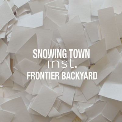 シングル/SNOWING TOWN(inst.)/FRONTIER BACKYARD