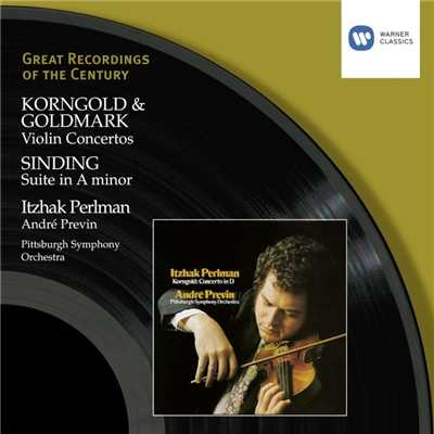 アルバム/Korngold & Goldmark: Violin Concertos/Itzhak Perlman／Andre Previn