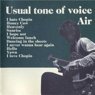 アルバム/Usual tone of voice/Air