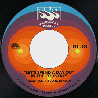 アルバム/Let's Spend a Day Out in the Country ／ It's the Little Things That Count/Peggy Scott／Jo Jo Benson