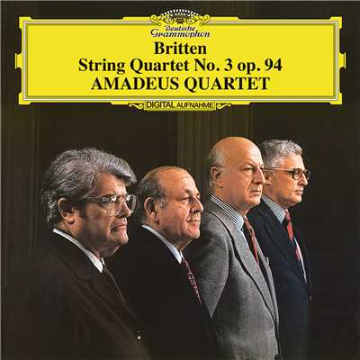 アルバム/Britten: String Quartet No.3, Op.94 (Live)/アマデウス弦楽四重奏団