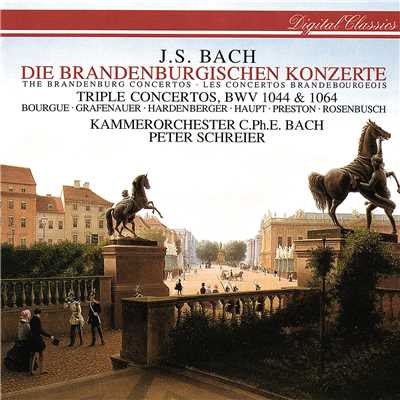 アルバム/Bach, J.S.: Brandenburg Concertos Nos. 1-6; Concerto For 3 Violins; Concerto For Flute & Violin/ペーター・シュライアー／カール・フィリップ・エマヌエル・バッハ室内管弦楽団