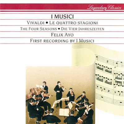 Vivaldi: 協奏曲集《四季》作品8-第4番ヘ短調RV297《冬》 - 第1楽章: Allegro non molto/フェリックス・アーヨ／イ・ムジチ合奏団