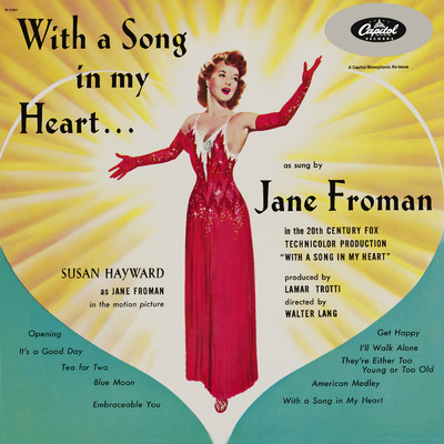 アルバム/With A Song In My Heart (Original Motion Picture Soundtrack)/JANE FROMAN
