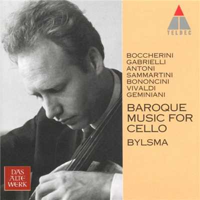 アルバム/Baroque Music for Cello/Anner Bylsma