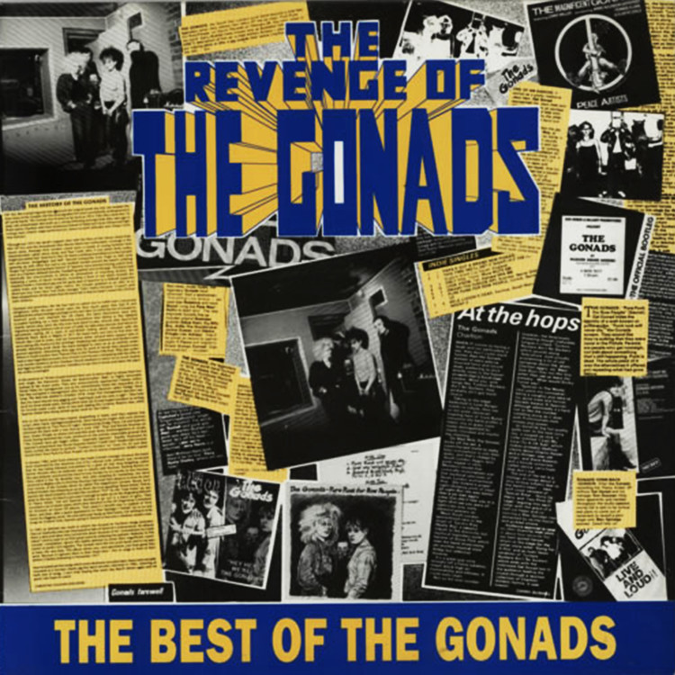 Punk City Rockers/The Gonads 収録アルバム『The Revenge Of ...