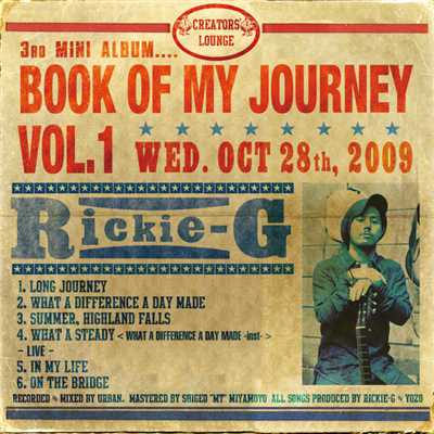 アルバム/BOOK OF MY JOURNEY VOL.1/Rickie-G