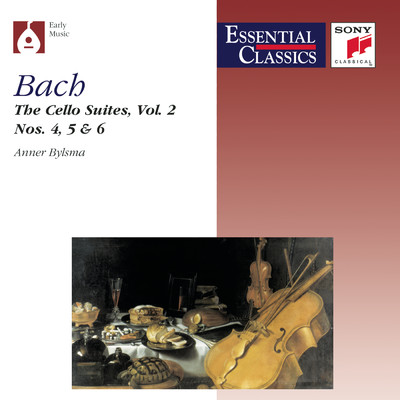 アルバム/Bach: Cello Suites, Vol. 2 (Nos. 4, 5 & 6)/Anner Bylsma