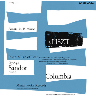 アルバム/Sandor Plays Liszt (Remastered)/Gyorgy Sandor