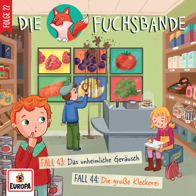 アルバム/022／Fall 43: Das unheimliche Gerausch／Fall 44: Die grosse Kleckerei/Die Fuchsbande