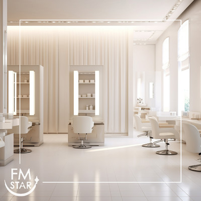 The soothing melody of Western music that plays when you get your hair cut at the beauty salon./FM STAR