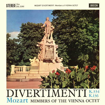 Mozart: Divertimento, K. 334; K. 136／125a (Vienna Octet - Complete Decca Recordings Vol. 14)/ウィーン八重奏団