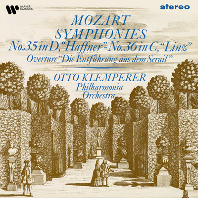 Mozart: Ouverture aus dem ”Entfuhrung aus dem Serail”, Symphonies Nos. 35 ”Haffner” & 36 ”Linz”/Otto Klemperer