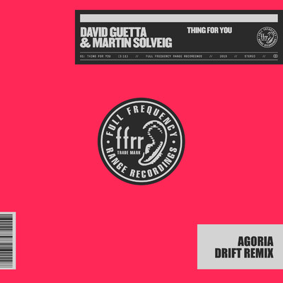 Thing for You (Agoria Drift Remix)/David Guetta & Martin Solveig