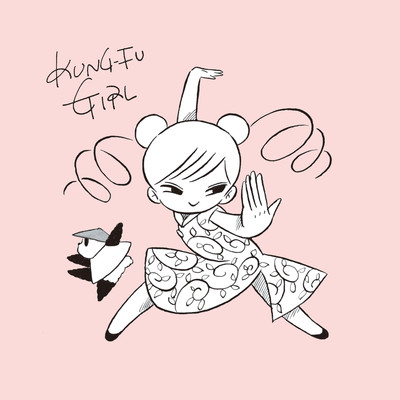 Stuffed Rabbit/KUNG-FU GIRL