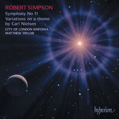 R. Simpson: Variations on a Theme by Nielsen: Finale. Minim = crotchet del precedente/ロンドン市交響楽団／Matthew Taylor