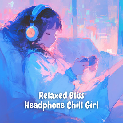 Relaxed Bliss/Headphone Chill Girl