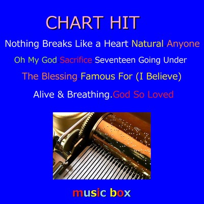 CHART HITS オルゴール作品集 Nothing Breaks Like a Heart ／ Natural ／ Anyone/オルゴールサウンド J-POP