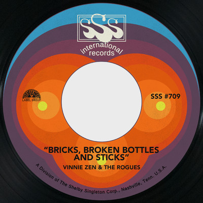 Bricks, Broken Bottles and Sticks ／ How Many Breaks Can One Heart Take/Vinnie Zen & The Rogues