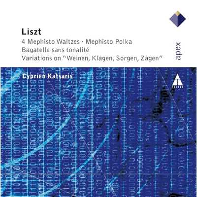 Liszt : 4 Mephisto Waltzes, Benediction & Variations on 'Weinen, Klagen, Sorgen, Zagen'/Cyprien Katsaris