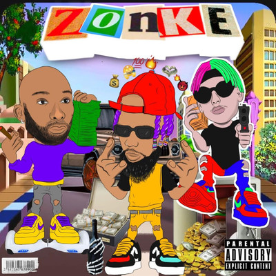 シングル/Zonke (feat. Riky Rick, Costa Titch and Mustbedubz)/Phantom Steeze